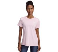 Under Armour Tech SSC- Twist - Short Sleeve - Tops - Prime Pink/White - Size: MD