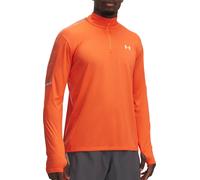 Under Armour Tech Utility Half Zip Long Sleeve Mens Running Top - Orange