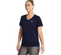 Under Armour Tech V-neck Twist Short Sleeve T-shirt Blue S Woman