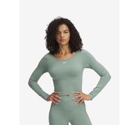 Under Armour Train Seamless Long Sleeve T-Shirt Dry Green Women - XS