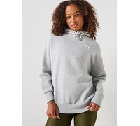 UNDER ARMOUR Training Essentials Fleece Hoodie, Mod Gray Light Heather, Size L, Women Mod Gray Light Heather