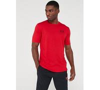 UNDER ARMOUR Training & Sportstyle Left Chest Logo T-Shirt, Red, Size 2Xl, Men Red
