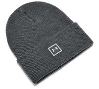 Under Armour Truckstop Beanie, Unisex Cuff Beanie with Twill Patch and Logo, Ribbed Beanie hat