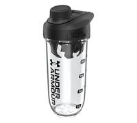 Under Armour UA 24oz Clarity Shaker Bottle Clear/Black OSFA