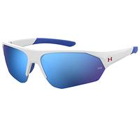 Under Armour UA 7000/S Matte White/Blue Multilayer Oleophobic 69/9/125 unisex Sunglasses