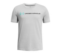 Under Armour UA Boys Cotton T Shirt Junior Kids Crew Sports Football Top Tee