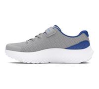Under Armour UA BPS Surge 4 AC Running Shoe, Mod Gray/Tech Blue/Horizon Blue, 10 UK Child