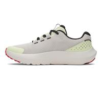 Under Armour UA Charged Surge 4 Men's Running Shoe, 110 Summit White Fade Green Red, 36.5 EU