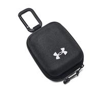 Under Armour Carry Case Contain Micro - Mini Pouch for Earbuds & Cards, Carabiner, UA Storm - Black