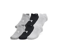 Under Armour Socks UA Essential No Show 6 Pack Black EU 31 1/2-36 1/2 Men, Women