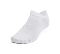 UNDER ARMOUR Mens Essential No Show 6pk Socks - White/grey, White, Size M, Men White