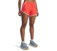 Under Armour UA Fly By 3'' Shorts - Venom Red/White/Reflective - LG