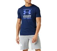 Under Armour Men's UA GL Foundation SS T T-Shirt, Academy (408)/Black, 5XL