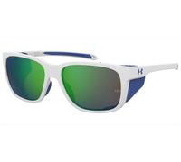 Under Armour UA GLACIAL Polarized YO6/3K Men's Sunglasses White Size 58