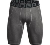 Under Armour UA HG Armour LNG Shorts - Shorts - Bottoms - Carbon Heather/Black - Size: MD