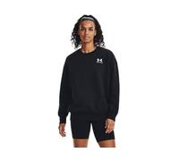 Under Armour Essential Fleece Os Crew Sweatshirt Black S Women