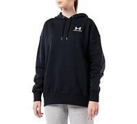 Under Armour Essential Fleece Os Hoodie Black L Woman