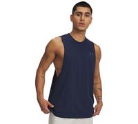 Under Armour UA Left Chest Cut Off Tank - Academy / / Downpour Gray - MD