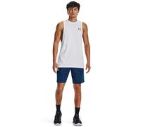 Under Armour UA Left Chest Cut Off Tank - White / / Black - SM