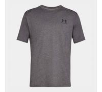 Under Armour UA Left Chest Logo T Shirt Mens M Charcoal Medium Heather