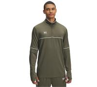 Under Armour UA M Challenger Training QZ - Long Sleeve - Tops - Marine OD Green/White - Size: MD