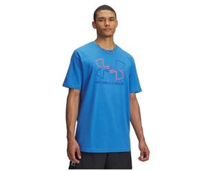 Under Armour Ua Mens Ua Gl Foundation Update Ss Blue Atlantis/Racer Red/Royal Sm
