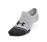 Under Armour Grey Multi Tech No Show Sock 3 Pack UK 4-7.5