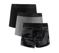 Under Armour UA Performance Tech Boxerjock 3in 3-Pack, Black Camo Print 3-Pack, 2XL, Black Camo Print 3-pack, XXL