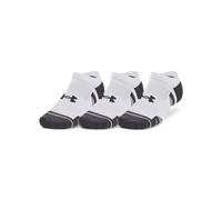 Under Armour Performance Tech 3pk NS Socks White - XL