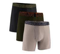 Under Armour UA PERFORMANCE TECH - SOLID 6 IN 3PK,TAUPE DUSK,5XL
