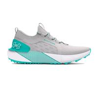 Under Armour UA Phantom Womens Golf Shoes, Distant Gray/Radial Turquoise - 101, 4 UK