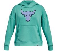 Under Armour UA Project Rock Brahma Bull Fleece Hoodie Junior L Green
