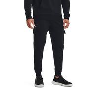 Men's Under Armour Mens Rival Fleece Cargo Joggers (Black) - Size: 32/30/31