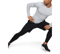 Under Armour UA Rush Sports Leggings for Men with Rush Technology, Light Men’s Running Tights with Compression Fit, Men Black, Black / / Black (001), Small