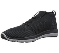 (Grey, UK 11) Under Armour Slingflex Rise Mens Running Fitness Trainer Black/Grey