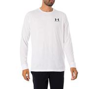 Under Armour UA Sportstyle Left Chest LS White