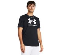 Under Armour UA Sportstyle Logo Update SS - Short Sleeve - Tops - Black/White - Size: SM