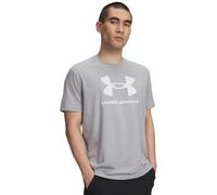 Under Armour UA Sportstyle Logo Update SS - Steel Light Heather / / White - 3XL