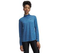 Under Armour Tech Half Zip Top Womens 14 (L) Blue