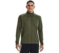 Under Armour UA Tech 2.0 1/2 Zip - Long Sleeve - Tops - Marine OD Green/Black - Size: MD