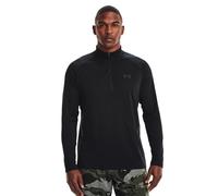 Under Armour Men's Tech 2.0 Half-Zip Long Sleeve Top HeatGear Black/Charcoal XXL