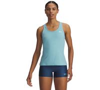 Under Armour Tech Mesh Racer Sleeveless T-shirt Blue L Woman
