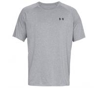 Under Armour UA005 Tech Short Sleeve T-Shirt Steel Light Heather/Black 3XL