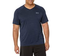 Under Armour Men's Tech 2.0 V-Neck Short Sleeve T-Shirt, Academy (408)/Steel, Large