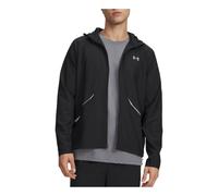 Under Armour UA Unstoppable Woven Jacket Asia Sizing 'Black Silver Reflective' 6014621-002 S