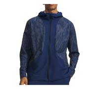 Under Armour UA Unstoppable Woven Jacket Asia Sizing 'Blackout Navy Downpour Gray Black' 6014621-997 XXXL