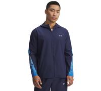Under Armour Jacket Velociti Storm Hooded – Running, Dark Blue, M (Men)