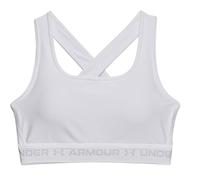 Under Armour Ua Womens Ua Crossback Mid Bra Isotope | Quick-drying Tech™ fabric. V-neck.