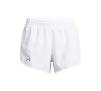 Under Armour Ua Womens Ua Fly By 3'' Shorts White/White/Reflective Md