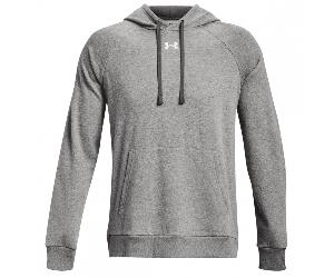 Under Armour UA048 Rival Fleece Hoodie Castlerock Light Heather 2XL Si 2XL